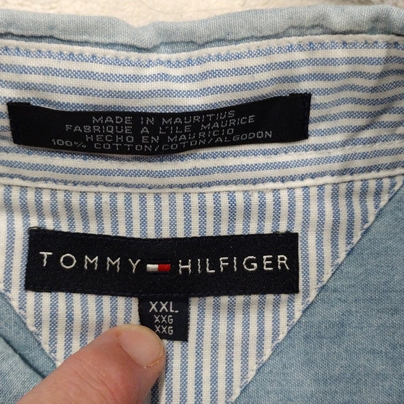 Xxl Tommy Hilfiger long sleeve button down shirt - Picture 2 of 10